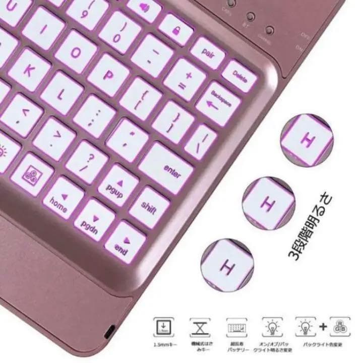 ❤iPadを瞬時に美しく便利なMacBook仕様に♪❤ケース＆キーボード1