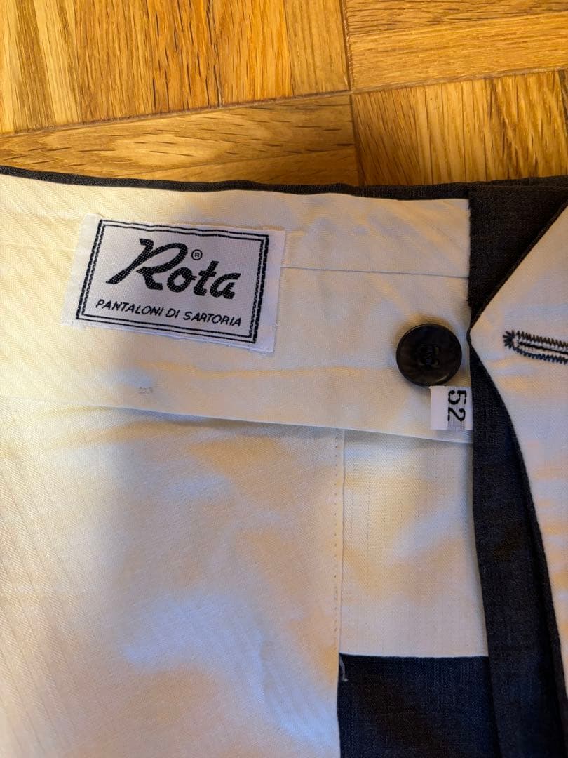 Rota グレーパンツ サイズ52
