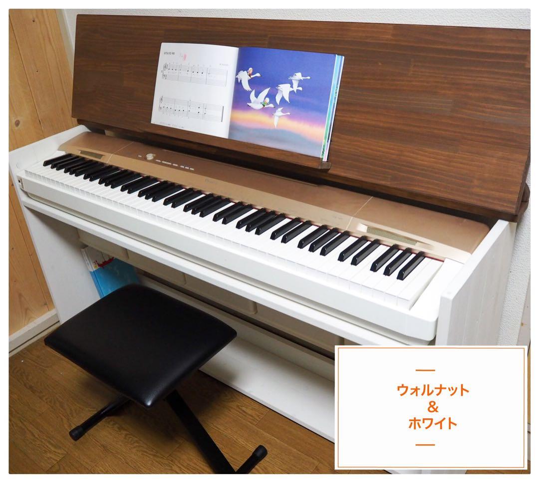 組立不要！完成品！サイズオーダー可能！電子ピアノキーボード台&勉強机&収納ラック