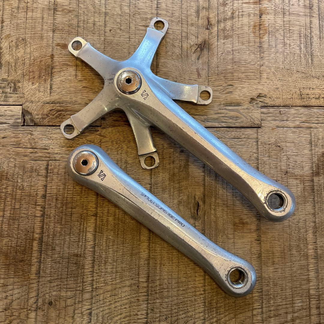 suntour superbe pro クランク　167.5 njs