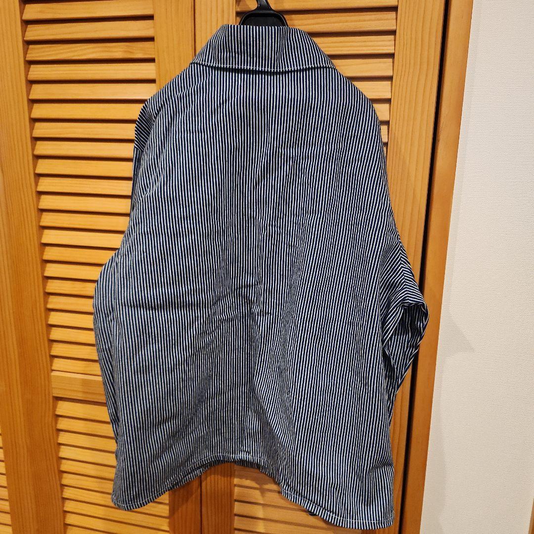 POINTER BRANDカバーオール　ヒッコリーストライプ　USA製　L