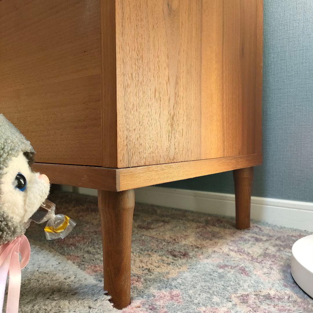 KEYUCA（ケユカ）リバーシブル引き出し 4段チェスト 北欧 ナチュラル