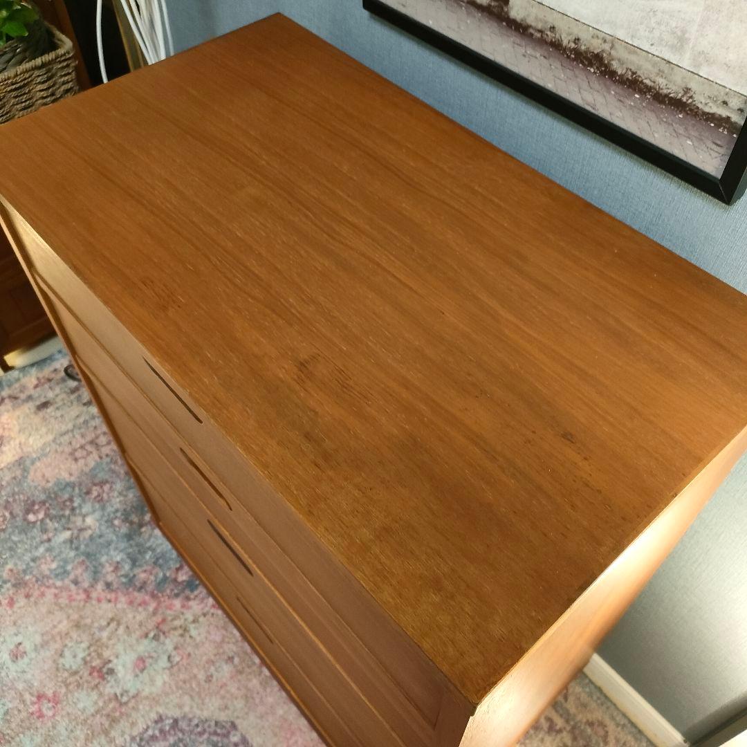 KEYUCA（ケユカ）リバーシブル引き出し 4段チェスト 北欧 ナチュラル