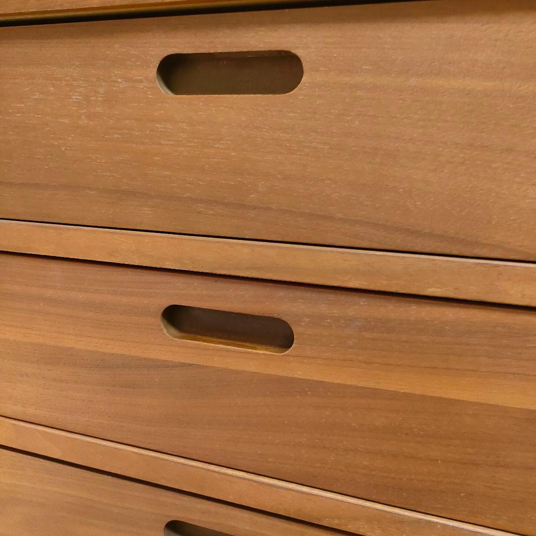 KEYUCA（ケユカ）リバーシブル引き出し 4段チェスト 北欧 ナチュラル