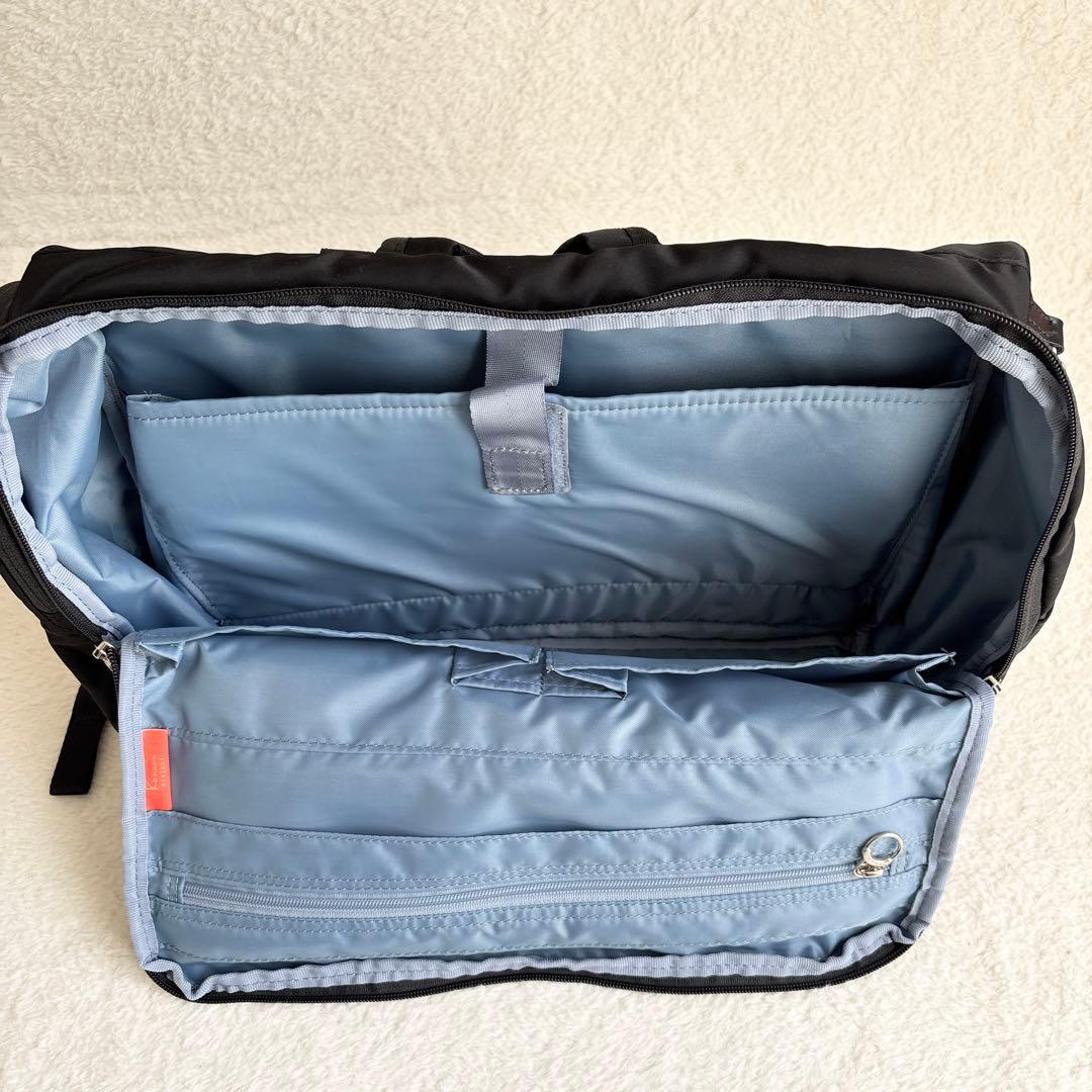 カナナプロジェクト ACE ワークリュック　海外旅行　スリ対策　ビジネス 黒