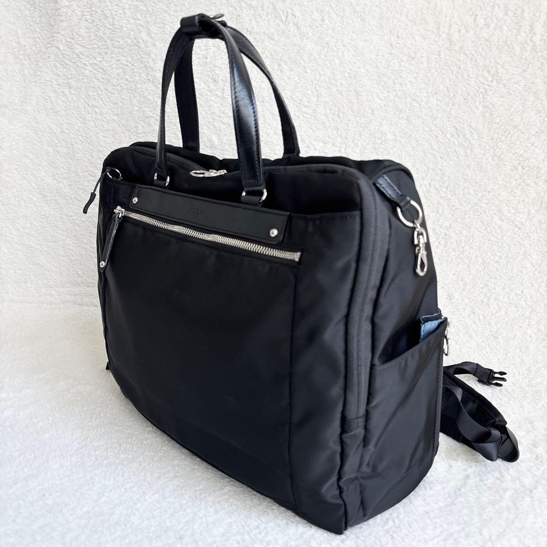 カナナプロジェクト ACE ワークリュック　海外旅行　スリ対策　ビジネス 黒