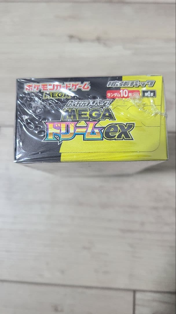 【新品未開封シュリンク付】ポケモンカードゲームMEGAドリームex 1 BOX