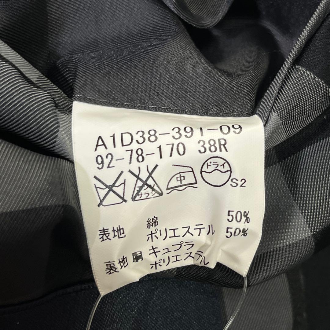 BURBERRY LONDON テーラードジャケット 38R 日本製　チェック