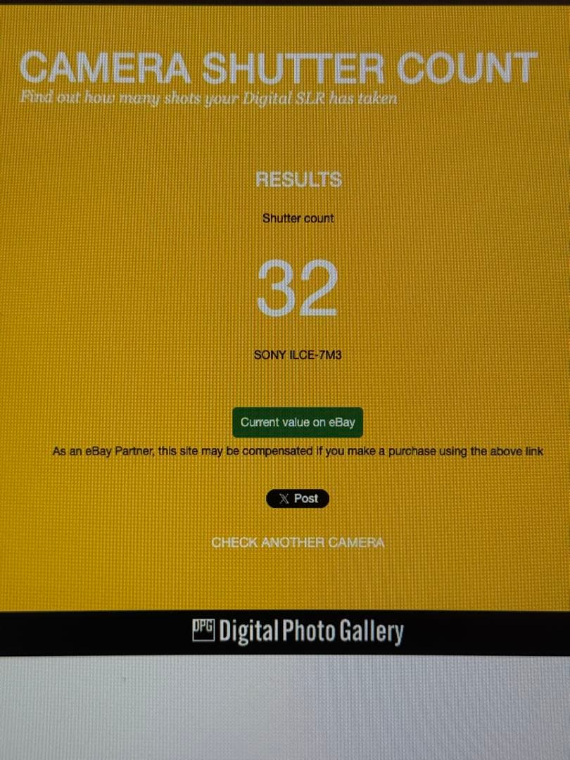 【美品】SONY α7 III ミラーレス一眼カメラ