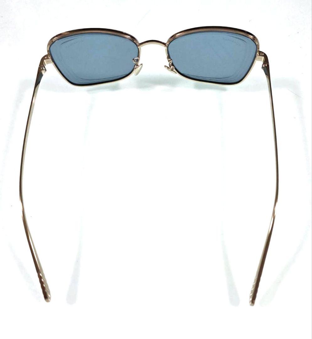 CHANEL 4254 c.395/80 ブルーレンズ　サングラス