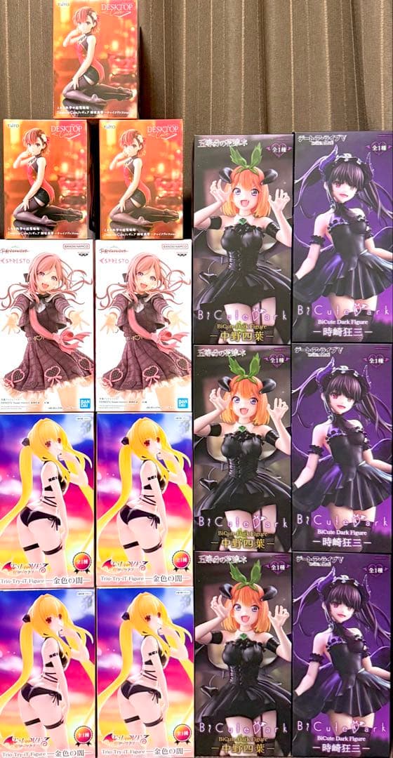 【美少女フィギュア29点】姫崎莉波　御坂美琴　結城美柑　金色の闇　オモリ　バジル