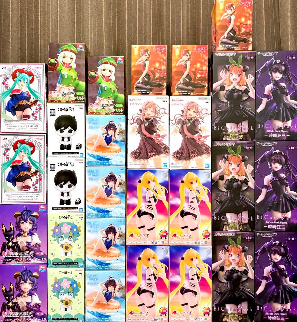 【美少女フィギュア29点】姫崎莉波　御坂美琴　結城美柑　金色の闇　オモリ　バジル