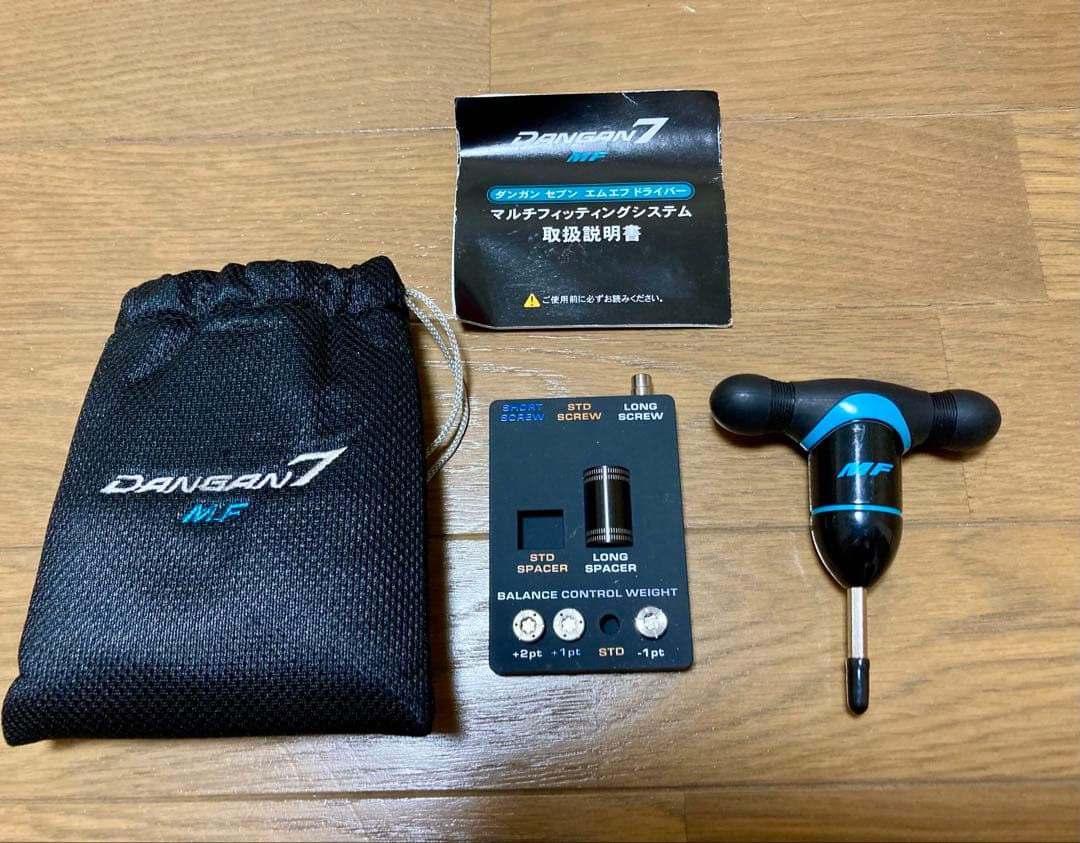 ダンガン7 MF ドライバー チタン ブラック