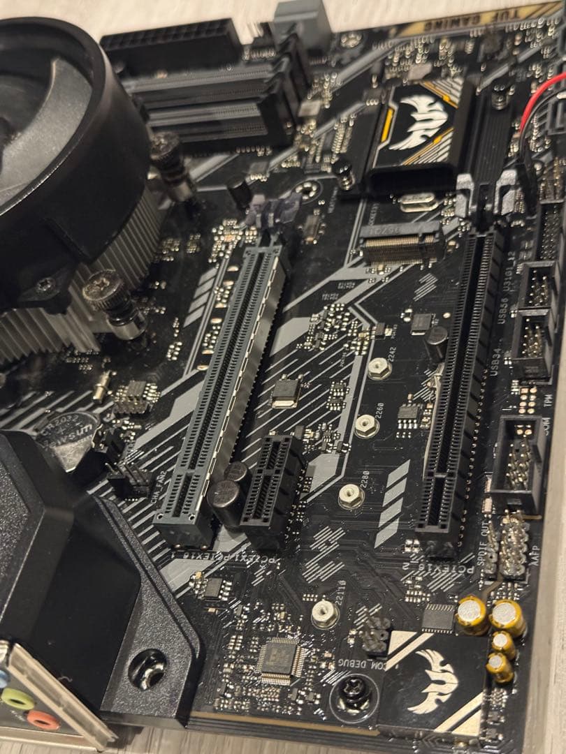 ASUS マザーボード TUF B450 × AMD CPU Ryzen 3