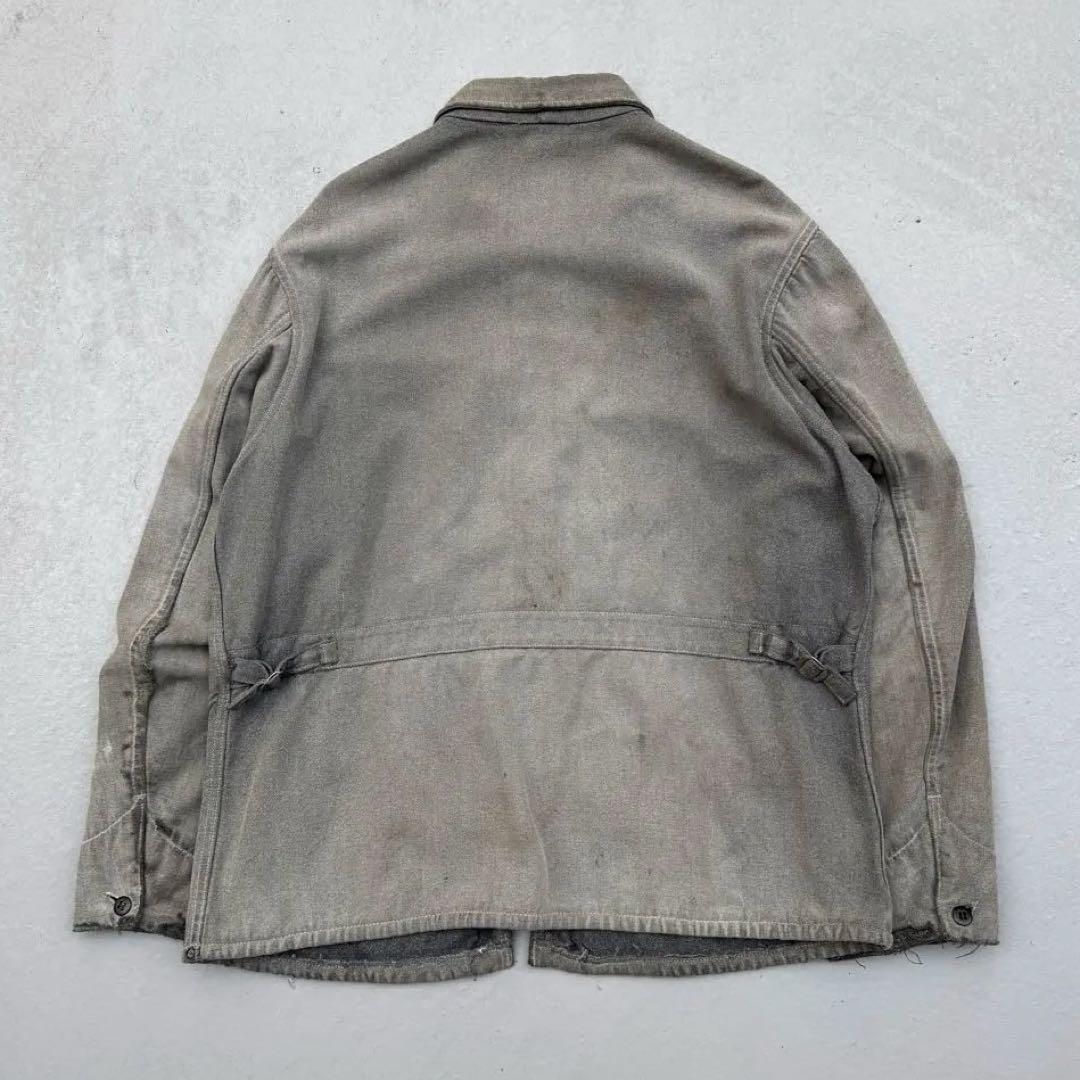 50s HERCULES ブラックシャンブレー ワークジャケット カバーオール