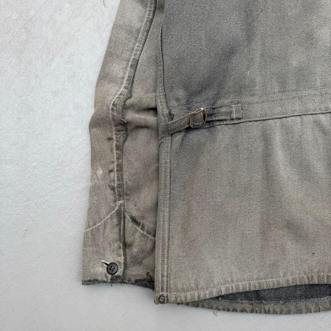 50s HERCULES ブラックシャンブレー ワークジャケット カバーオール