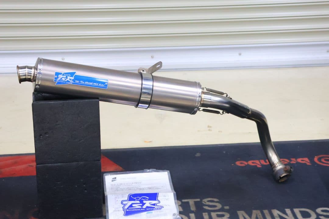 ホーネット250 MC31 TSRスリップオンマフラー HORNET