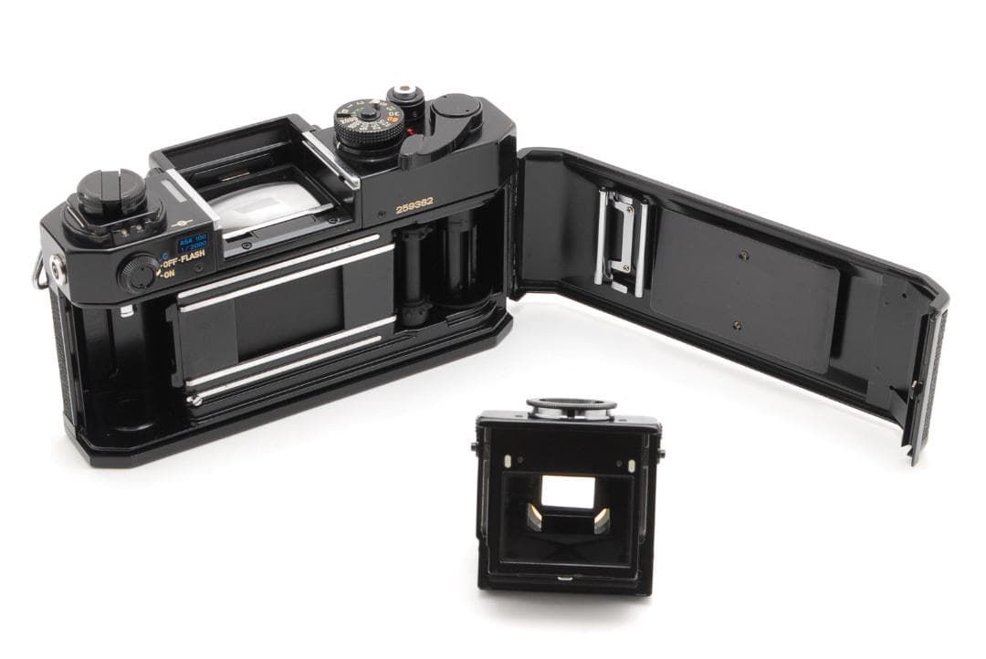 Canon 旧F-1 前期 ブラック フィルム一眼レフカメラ 動作確認済み