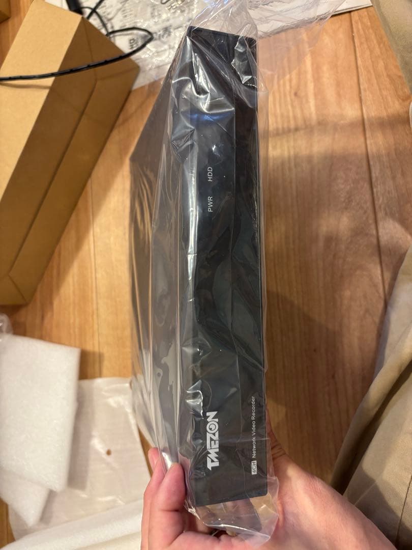 ワイヤレス防犯カメラ3台セット NVR本体付き