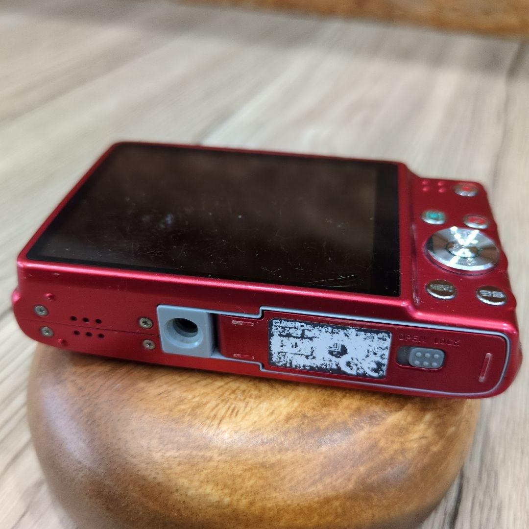 CASIO EXILIM 12.1メガピクセル レッドEX-Z450