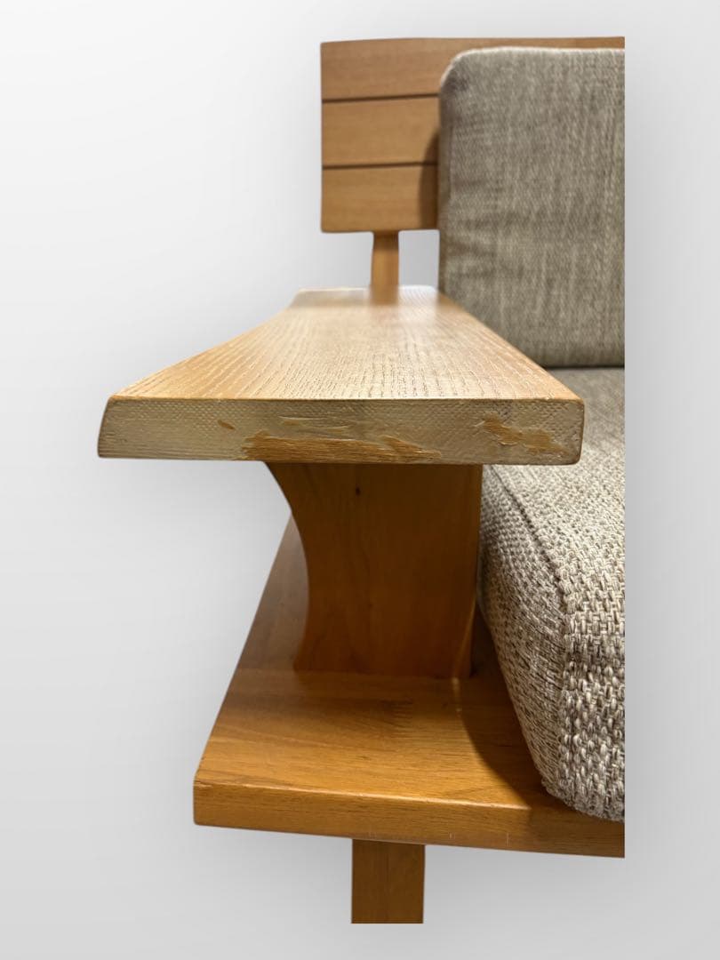 ニトリ　アカツキ　1人掛け　木製