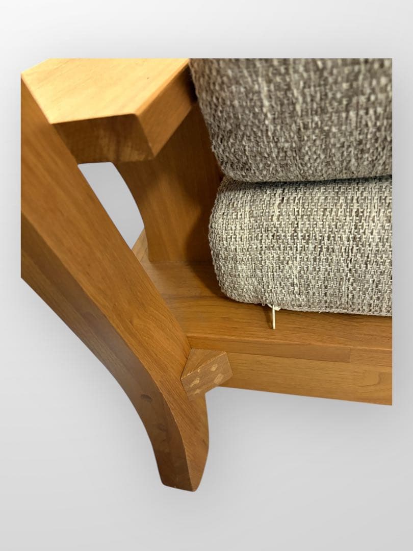 ニトリ　アカツキ　1人掛け　木製