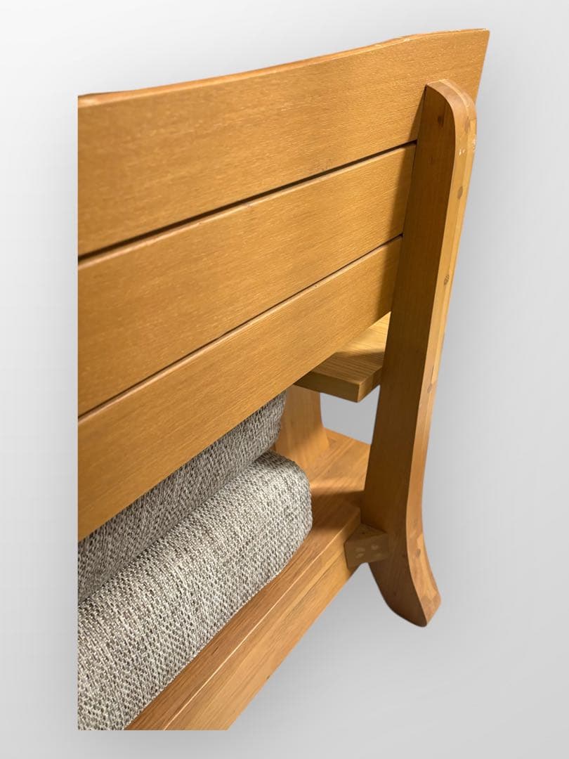 ニトリ　アカツキ　1人掛け　木製