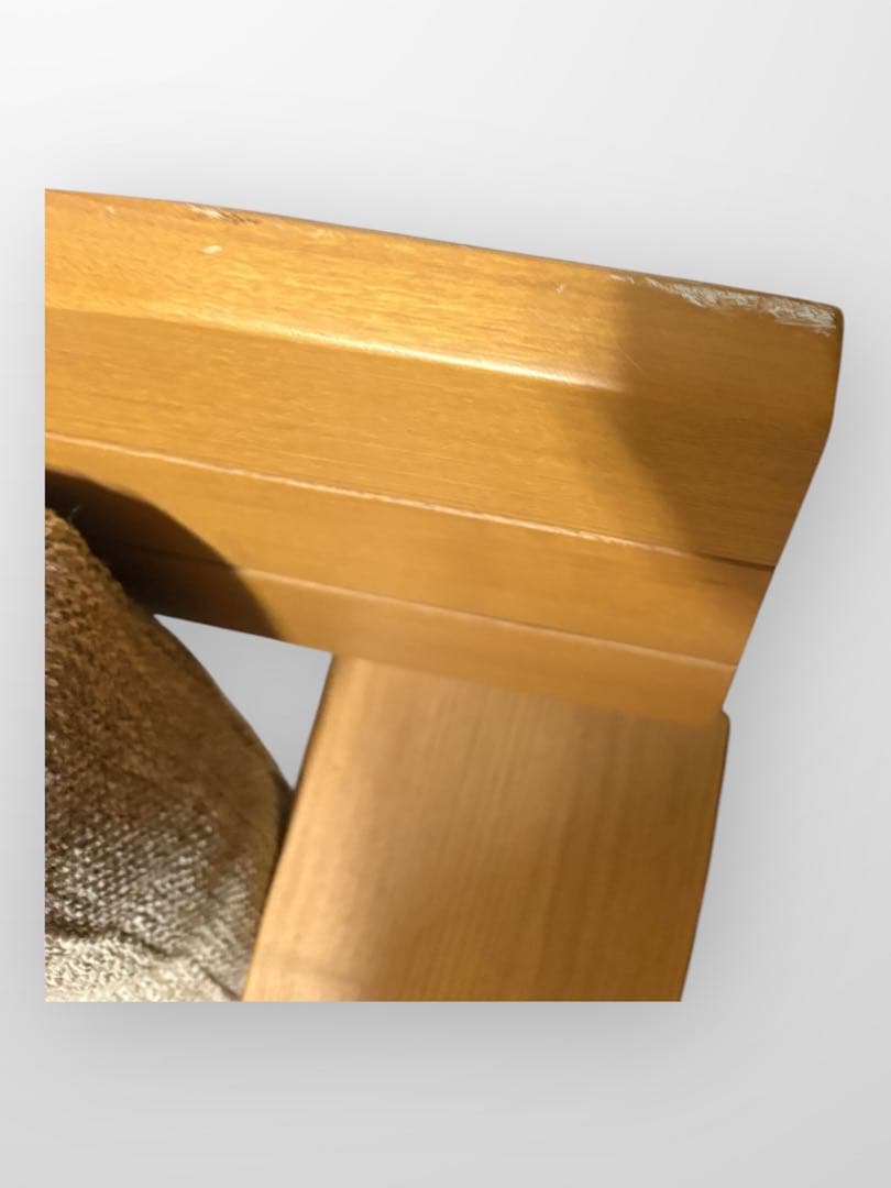 ニトリ　アカツキ　1人掛け　木製