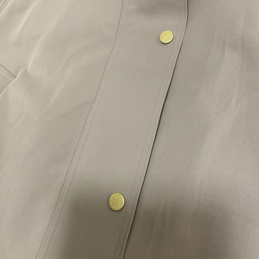 【美品】Noble ハイツイストダブルクロスフーディブルゾン