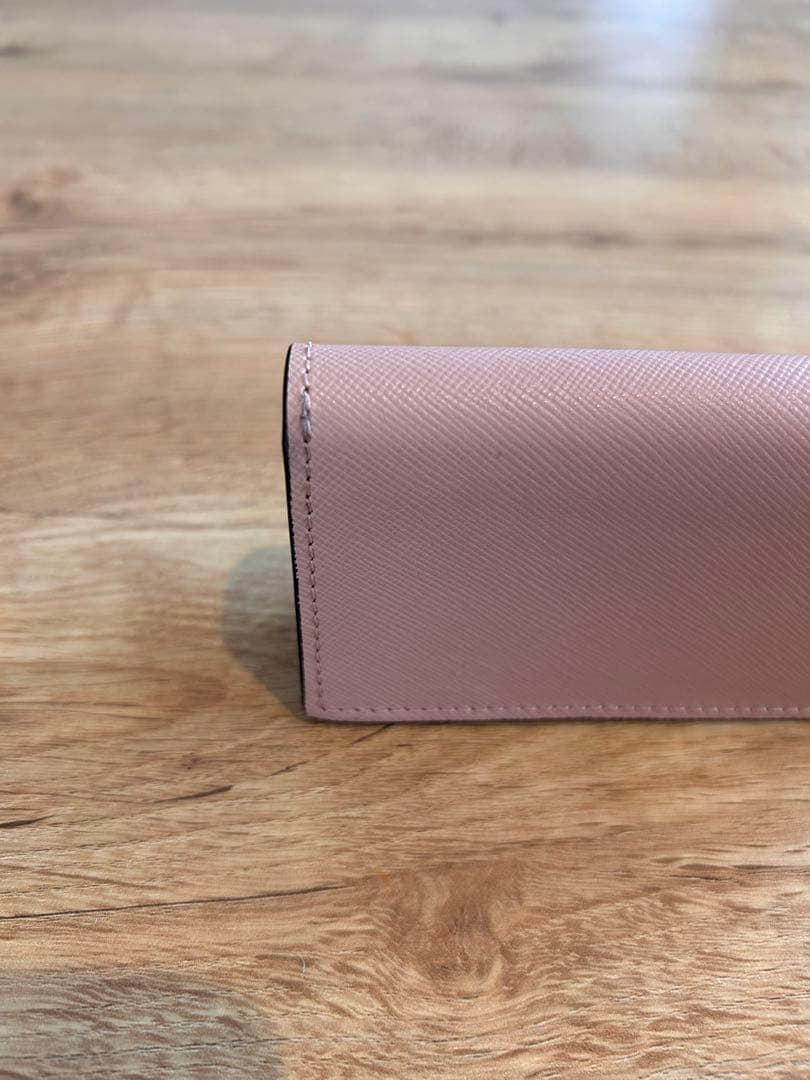 MARNI 名刺入れ ピンク/ホワイト