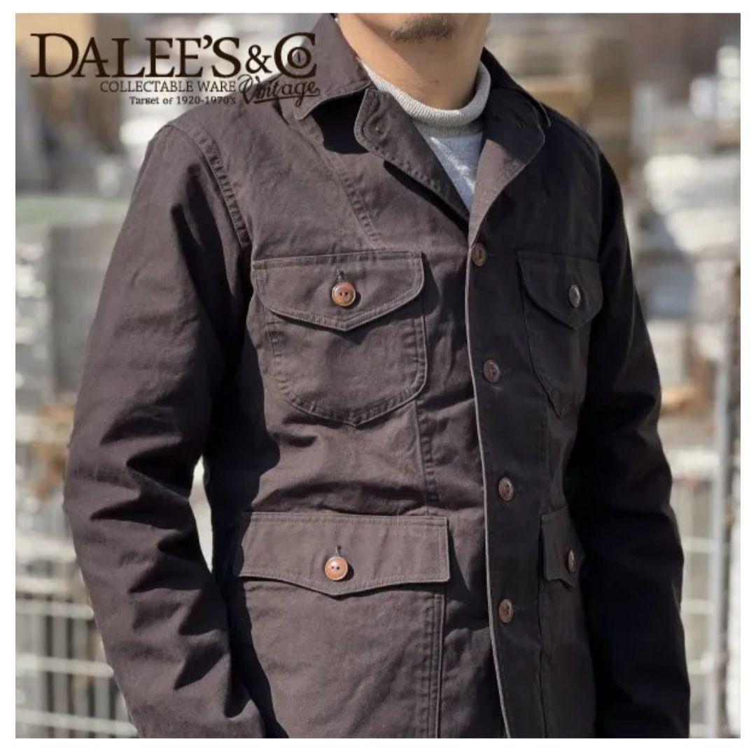 【極美品】ダリーズ&コー DALEE'S&CO　サックジャケット　ダック生地　M