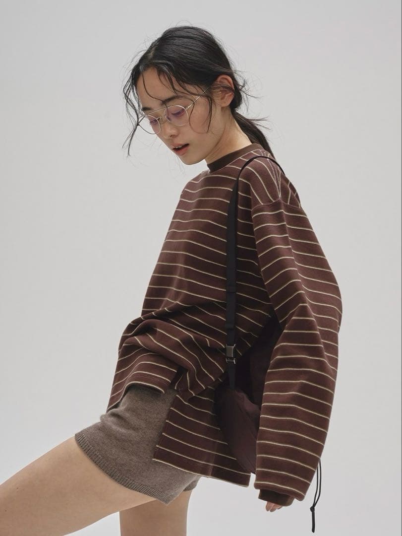 todayful Cashmere Knit Bloomer モカ