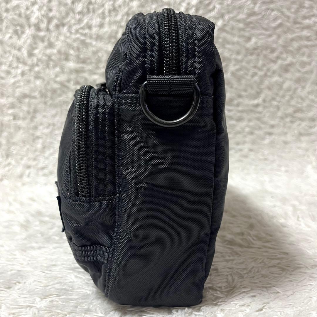 ✨未使用級✨PORTER フラッシュ 現行タグ ショルダーバッグ ブラック