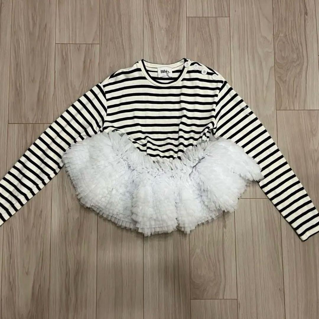 人気色　bibiy ビビィ FRANCINE TULLE TOP