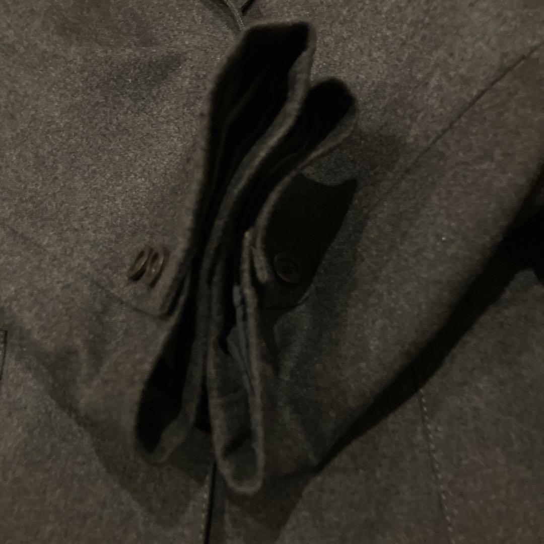 極美品　Christian Dior グレー テーラードジャケット　ウール　L