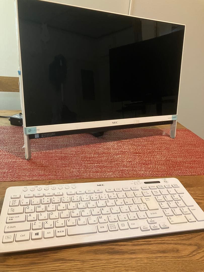【動作確認済】NEC PC-DA700HAW 一体型デスクトップパソコン PC