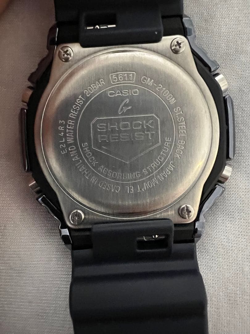 コ*読様 美品G-SHOCK GM-2100N-2AJF ダークブルー