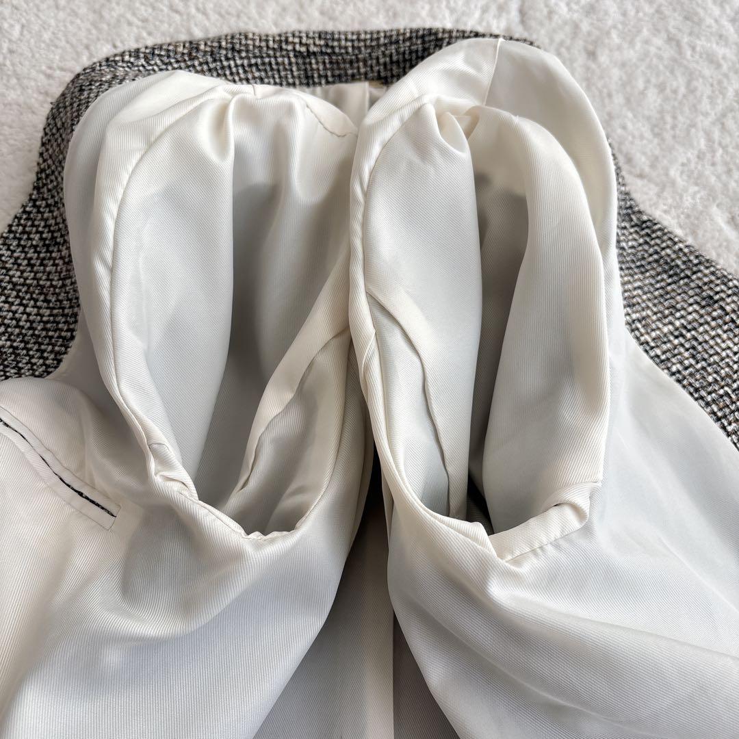 ミラオーウェン BAILA掲載 ツイード ダブルブレストジャケット美品