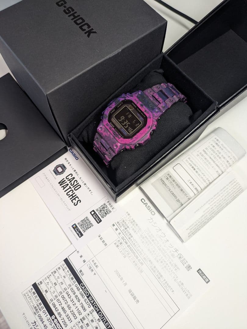 チョビ 新品未使用 GCW-B5000UN-6JR 40周年記念モデル