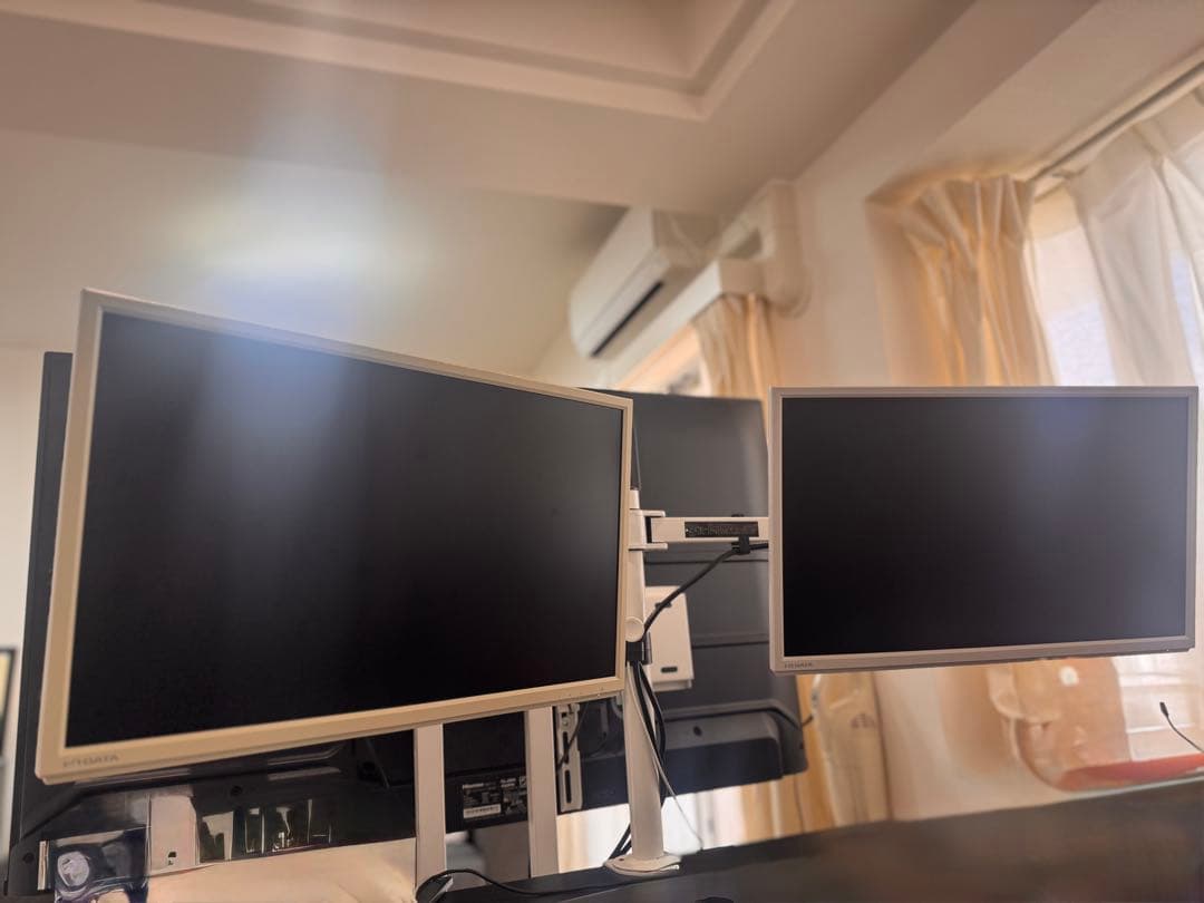 デュアル液晶モニター2台セット