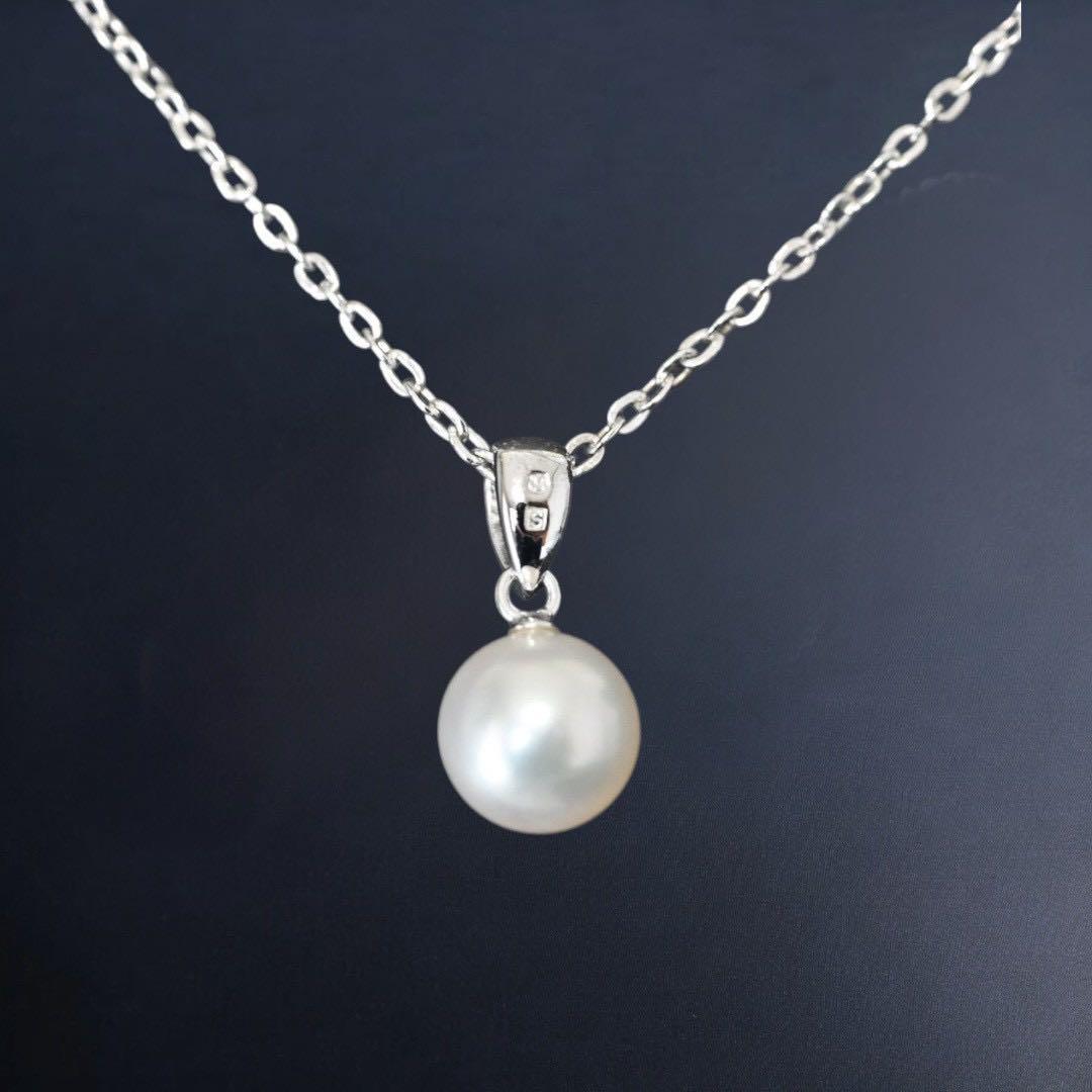【極上】ミキモト　アコヤ　パール　本真珠　ネックレス　ペンダント　7.5ミリ