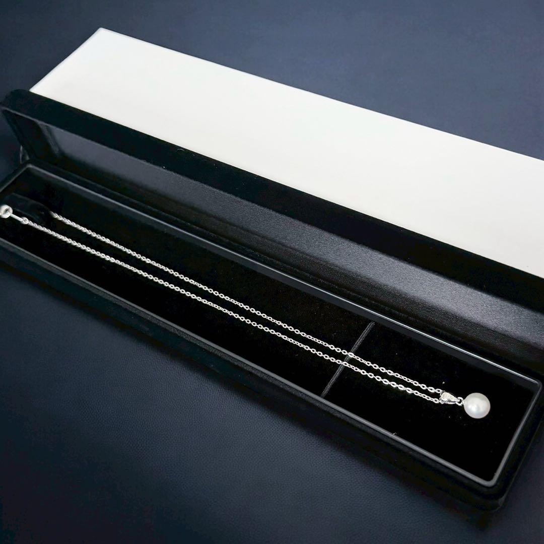 【極上】ミキモト　アコヤ　パール　本真珠　ネックレス　ペンダント　7.5ミリ