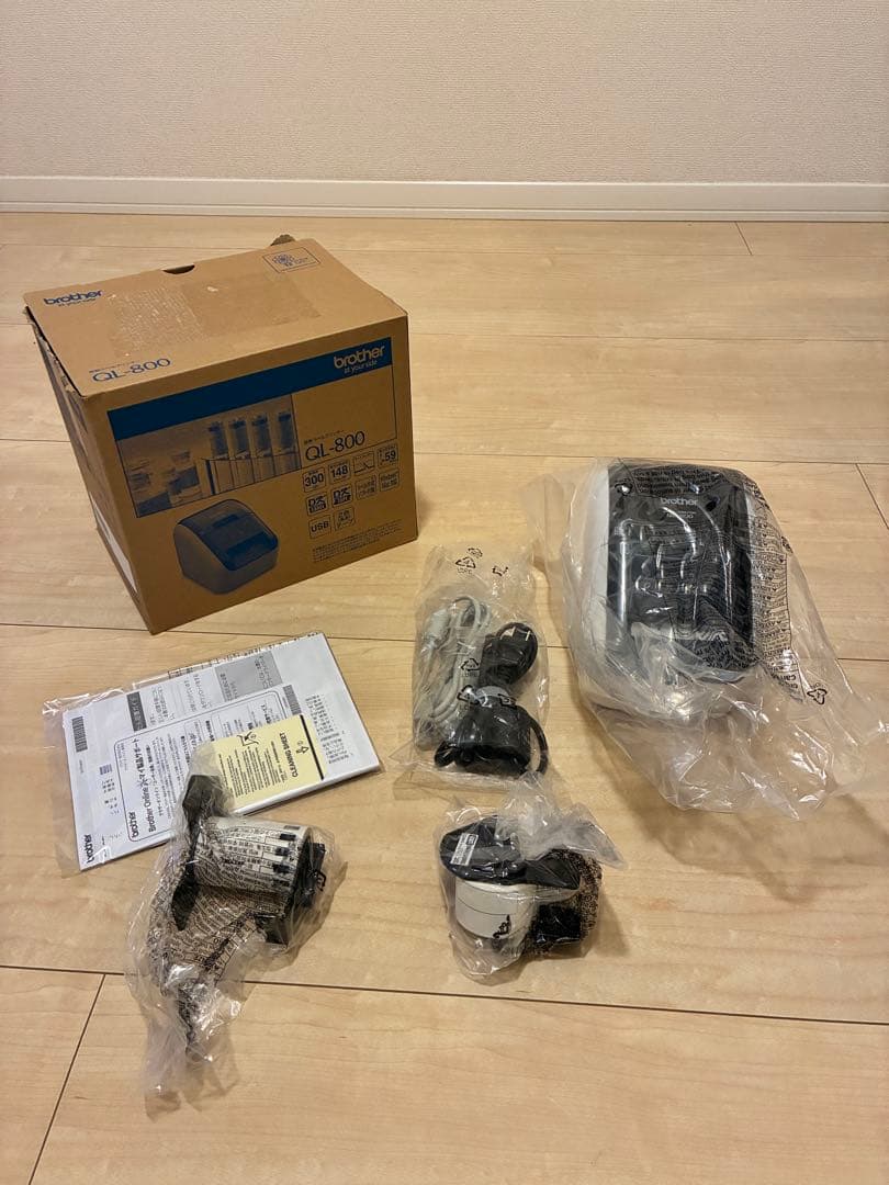 【新品未使用】brother QL-800 ラベルプリンター