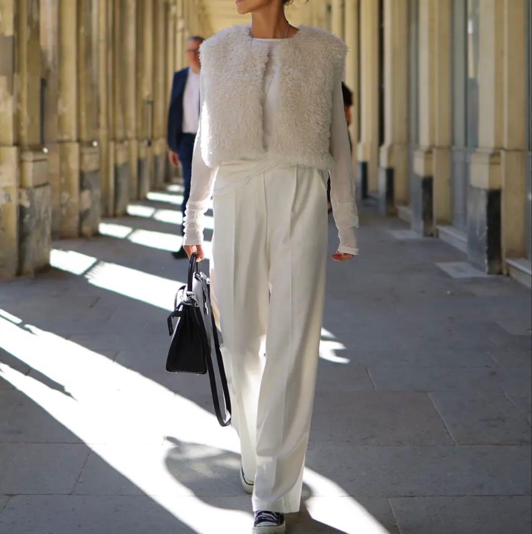 Gypsohila Poodle Vest ホワイト