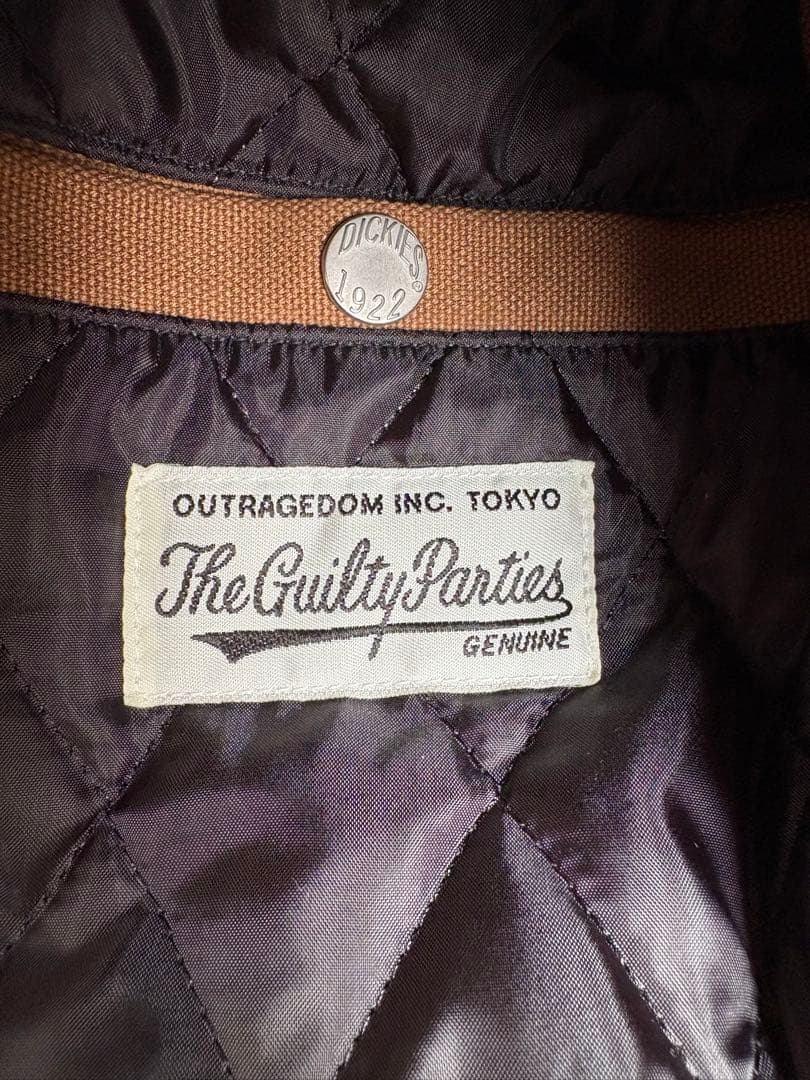 ワコマリア　ディッキーズ　カバーオール　ブラウン