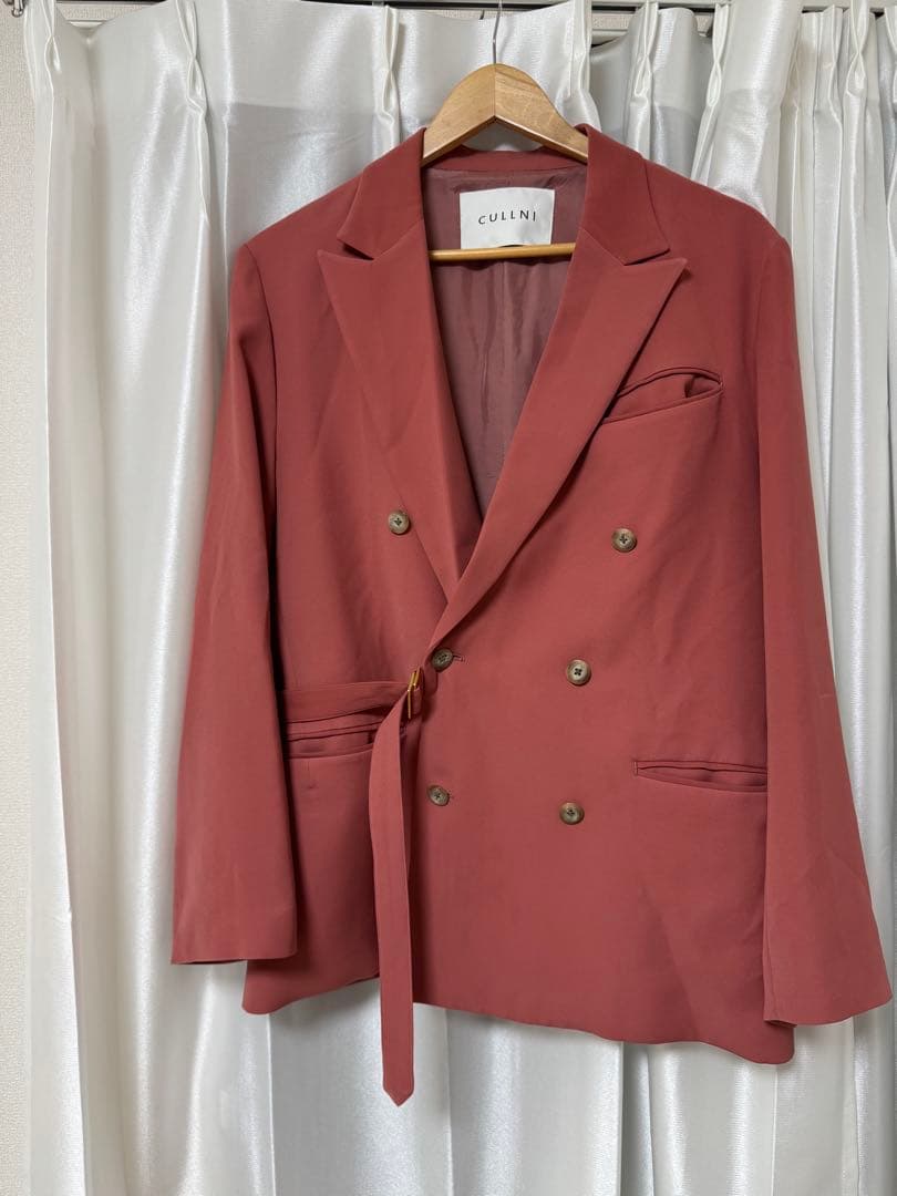 CULLNI 22aw セットアップ　ピンク