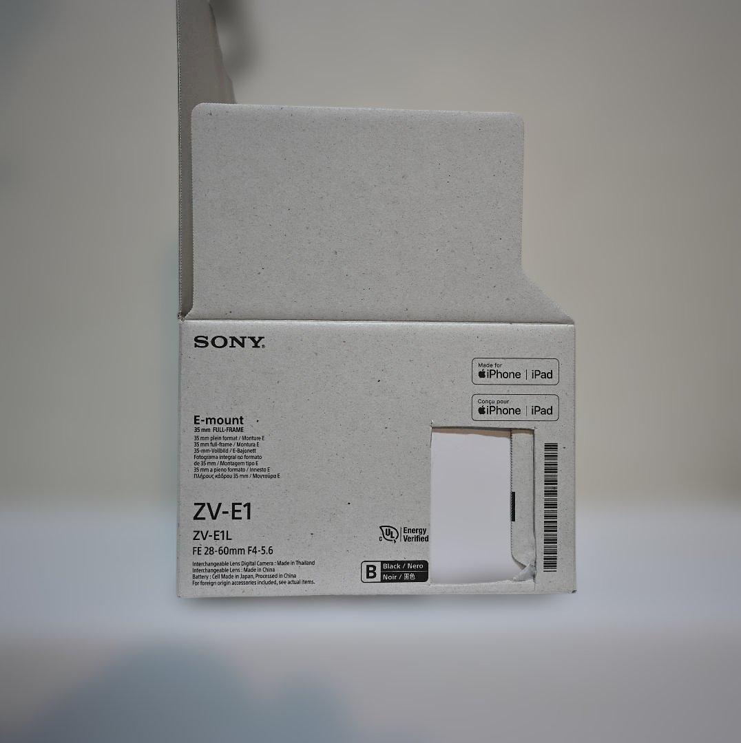 SONY VLOGCAM ZV-E1 ブラック