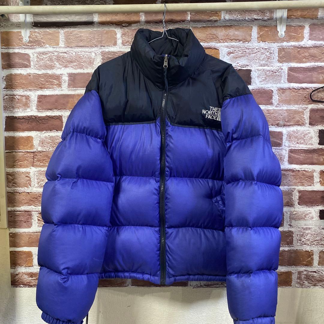 THE NORTH FACE ダウンジャケット 黒/紫