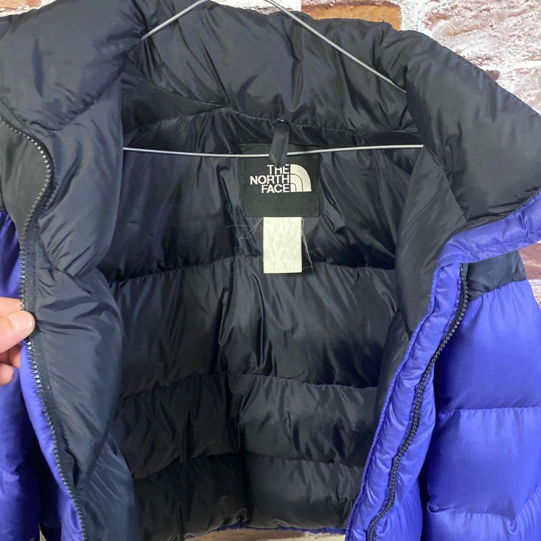 THE NORTH FACE ダウンジャケット 黒/紫