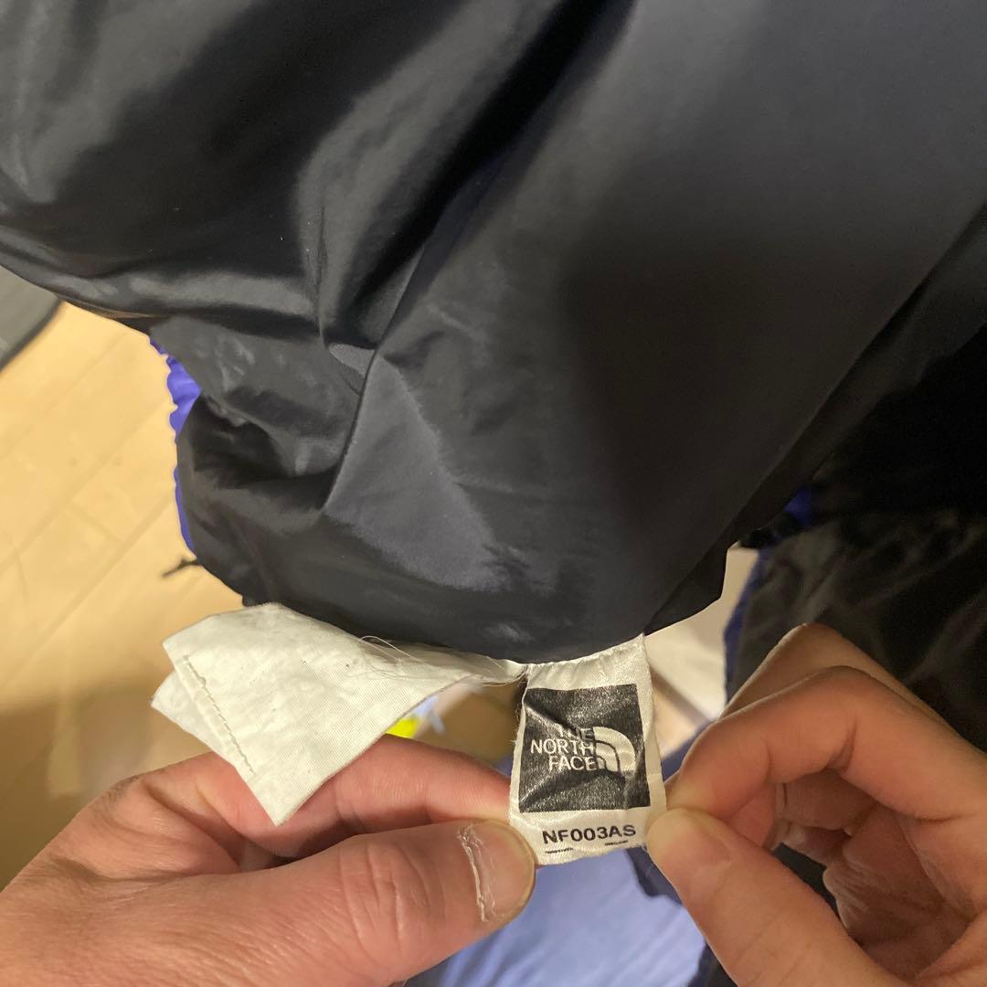 THE NORTH FACE ダウンジャケット 黒/紫